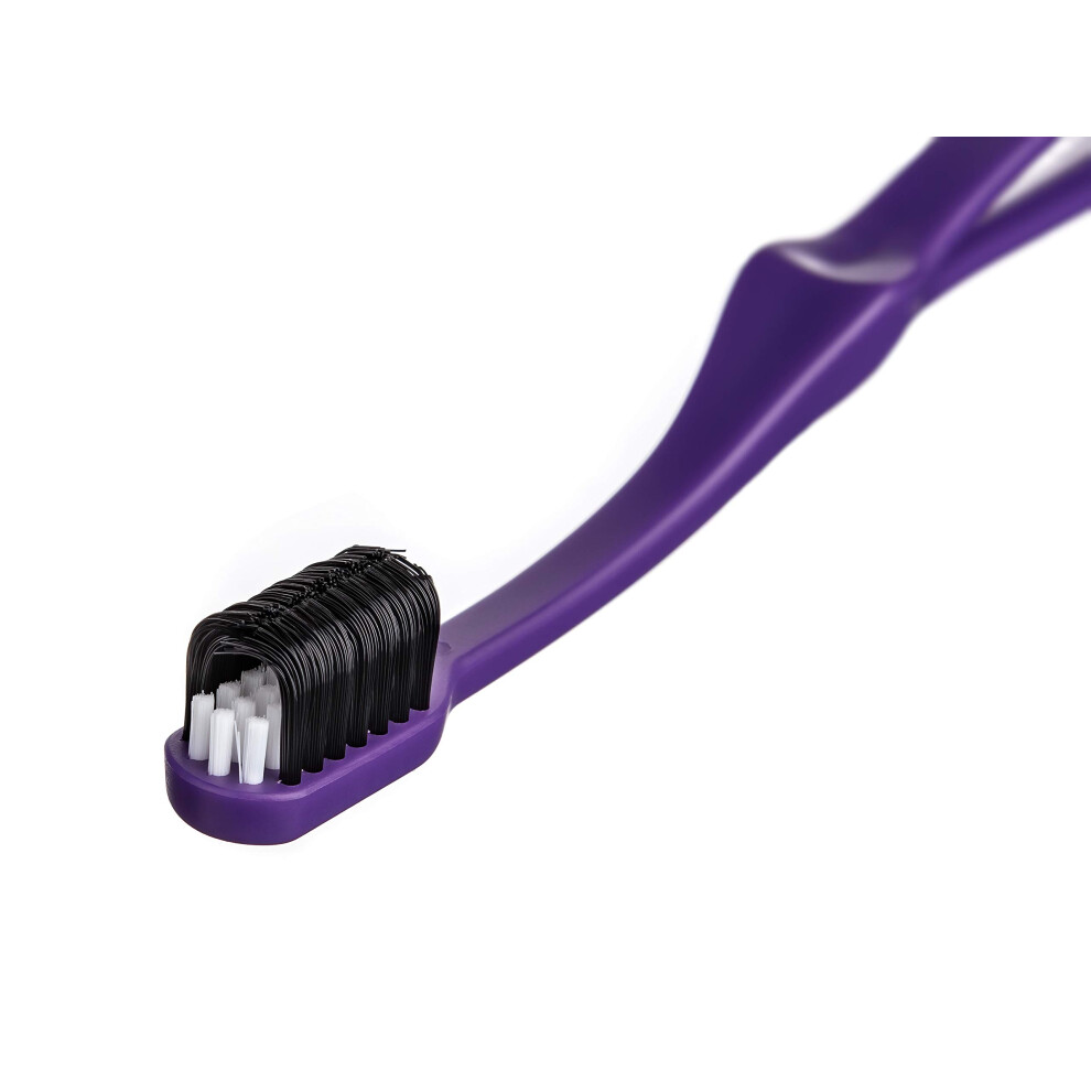 edel+white CleanCurl 3D Toothbrush - 3-Sided Ideal for Adults  Kids  Special Needs  Elderly - Soft Bristle Perfectly Cleans Teeth  Implants & Gum-image-OPC-PHXQ8WC-NEW