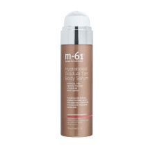 M-61 Hydraboost Gradual Tan Body Serum - Hydrating and firming gradual tan body serum with peptides  vitamin B5  red seaweed  hyaluronic acid & a