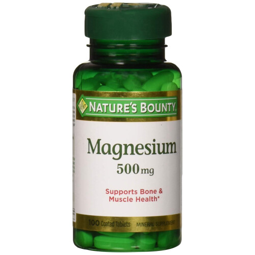 Nature's Bounty Magnesium 500 mg Tabletten 100 Stck