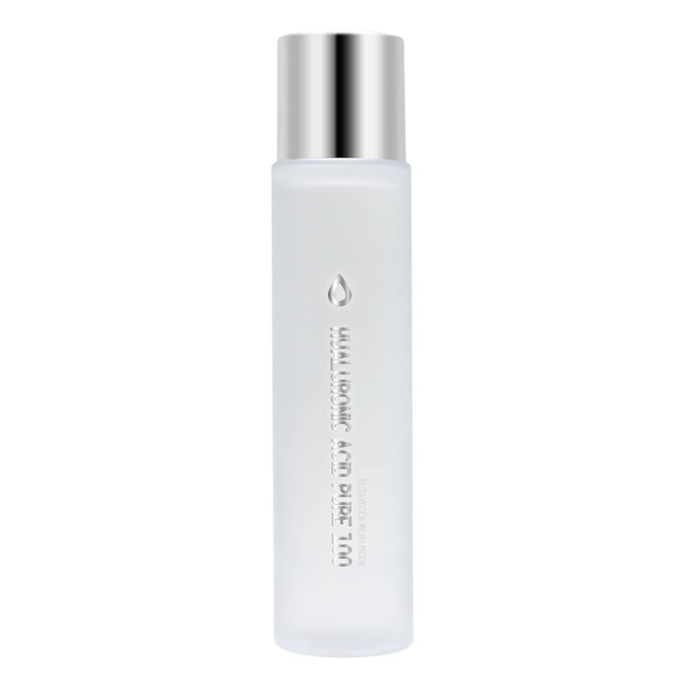 Elizavecca Hyaluronic Acid 100% Face Serum 200Ml/6.76 Fl.oz. - Hyaluronic Acid Essence K-Beauty Routine