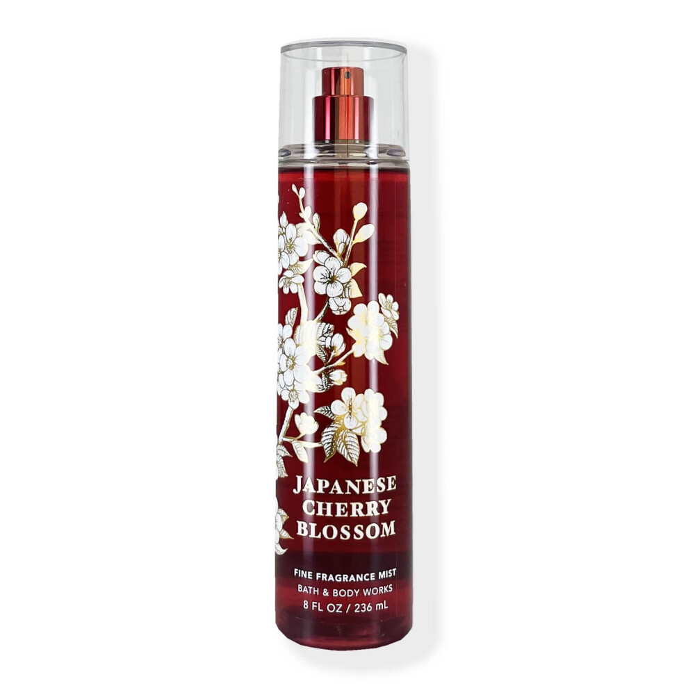 Bath & Body Works Japanese Cherry Blossom for Women Fine Fragrance Mist 8 Ounce