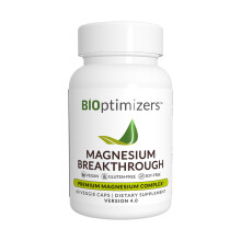 BiOptimizers Magnesium Breakthrough 4.0 - 7 Former av Magnesium: Glycinate, Malate, Citrate, Mer