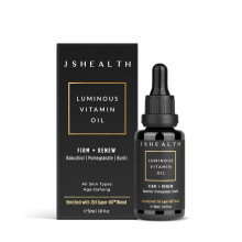 JSHealth Hydraterende gezichtsolie voor dames en heren met rozenolie en vitamine E-olie voor de huid - Gezichtsolie voor de droge huid