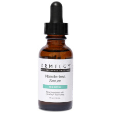 DRMTLGY Needle-less Serum - Anti-Aging Serum for Fine Lines & Wrinkles - Niacinamide Serum with Potent Blend of Hyaluronic Acid Peptides & Ceram
