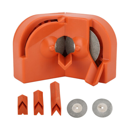 Drill Bit Sharpener, Versatile Plastic Grinding Machine with gemstone Discs and Accessories