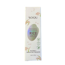 Soqu Moisturizing & Brightening Rice Serum 1.7 Fl Oz (Pack of 1)