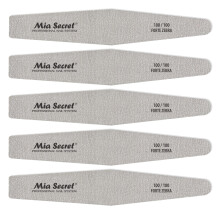 Mia Secret Forte Zebra Diamond Nail File (Pink Center 5)