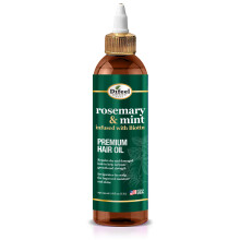 Difeel Rosmarin und Minze Premium Haarl mit Biotin 8 oz. - Natrliches l fr das Haarwachstum