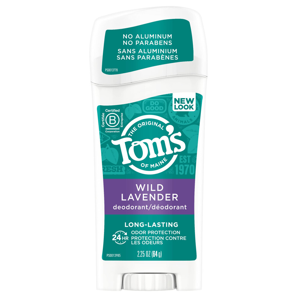 Tom's Of Maine Lavender Stick Deodorant 2.25 Oz