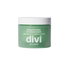 Divi Whipped Repair Haarbehandeling Masker - Diepe Conditionering voor Droog, Beschadigd en Gekleurd Haar - 2 Fl Oz