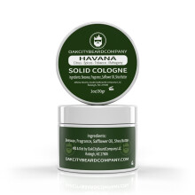 Oak City Beard Company - Havanna - Solid Köln - 1 unssi - Sitrushedelmät - Mausteet - Tupakka - Nahka