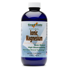 Good State Ionen Magnesium 8 oz - Natürlich - Nano Mineral Technologie - Professionelle Qualität - Unterstützt gesunde chemische Reaktionen - 96 Se