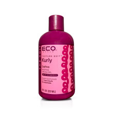 Eco Style, Texture Edit, Kurly Define Stylingcrème Gel voor Type 3 krullend haar - Sulfaatvrije medium hold formule