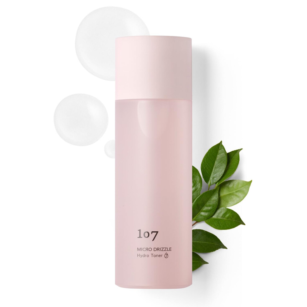 107 Hyaluronic Acid Toner Lightweight Face Moisturizer Hydrates Soothes And Balances Skin Refreshing Micro Toner For Dry Skin (5.2 Fl Oz)