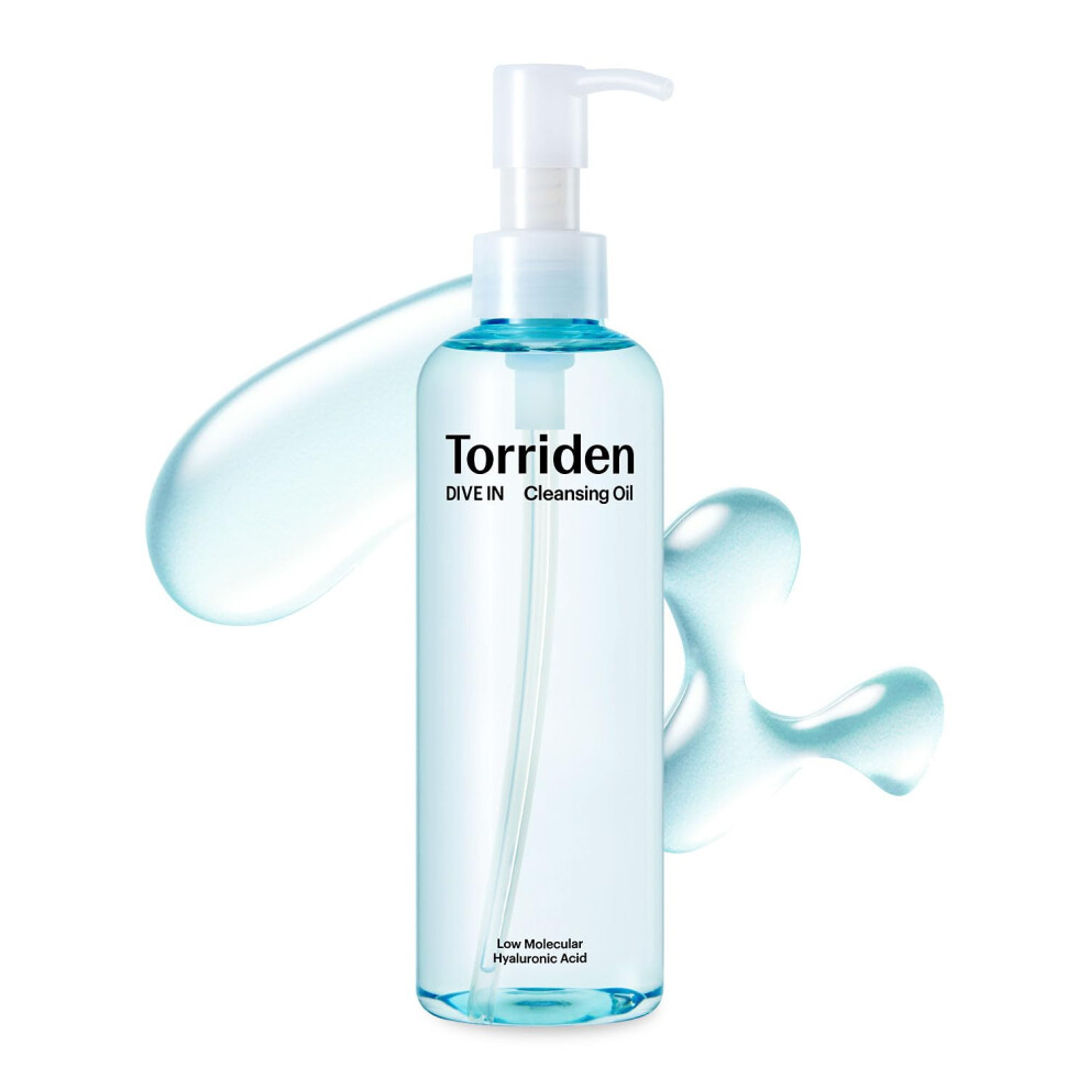 Torriden Dive In Cleansing Oil 200Ml (6.76 Fl.oz.) | Makeup Blackhead Remover | Hydrating Deep Facial Cleanser For All And Sensitive Skin | Hyalu