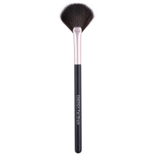 ENERGY Fan Brush Professional Blush Brush Soft Vegan Synthetic Makeup Brush for Face Highlighting,Buffing and Blending with Powder Cream Cosmetics Blu