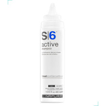 NAPURA S6 Active Professional Anti-Schuppen-Shampoo mit Teebauml, 1 % Zink und 1 % Salicylsure Natrliche Behandlung juckender Kopfhaut (13,53 fl