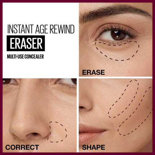 Maybelline Maybelline Instant Age Rewind Eraser Dark Circles Concealer, Medium, 0.2 Fl Oz (Pack van 2) 2