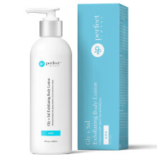 Image parfaite Gly + Sal Exfoliant Lotion corporelle 8% d'acide glycolique et 2% de lotion d'acide salicylique am lior e avec du th vert papaya