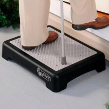 Hyfive Anti Slip Outdoor Half Step Elderly Disability Door Walking Outdoor Step Platform, Door Walking Stool Compatible with Outdoor