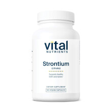 Vital Nutrients, Strontiumzitrat, 90 Vegane Kapseln