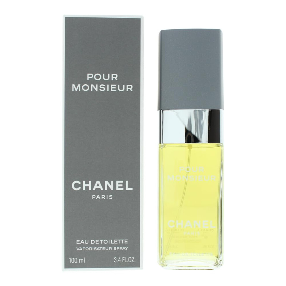 Pour Monsieur by Chanel for Men  Eau De Toilette  3.4 Ounce