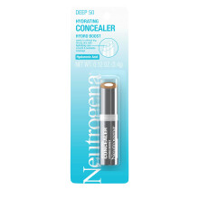 Neutrogena Hydro Boost Hydrating Concealer Stick fr trockene Haut, lfrei, leichtes, nicht fettendes und nicht komedogenes Cover-up-Make-up mit Hyal