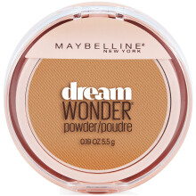 Maybelline New York Dream Wonder Poeder Makeup, Caramel, 0.19 oz.