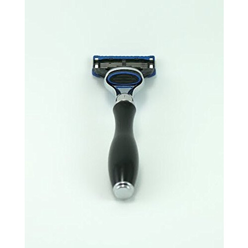 G.B.S Men's Classic 5 Blade Compatible Razor with Black Handle 1