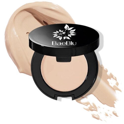 BaeBlu Organic Concealer FULL Coverage Cover Up 100% prrodn Made in USA Fresh