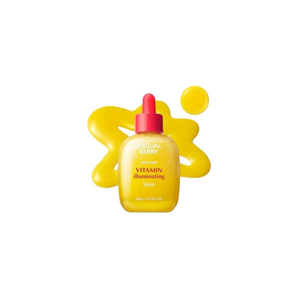 Eqqualberry Vitamin Illuminating Serum - Brightening Vitamin C Serum Featuring Acerola And Niacinamide | Strengthens Skin Barrier | Hydrates Usin