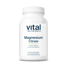 Vital Nutrients, Magnesium (Citrat), 100 Vegane Kapseln