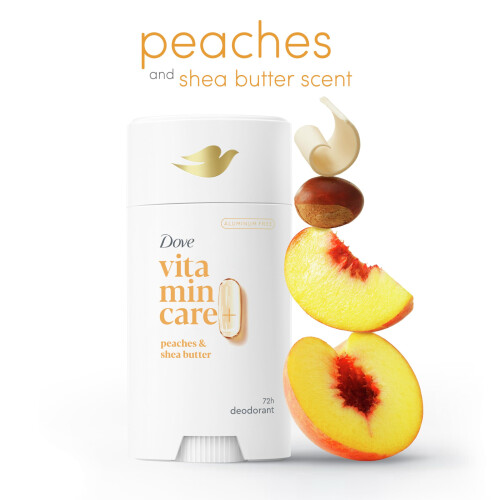 Vitamin Care+ Deodorant, Pfirsich & Sheabutter 2