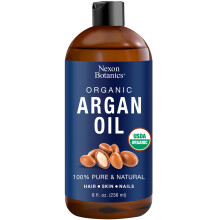 Nexon Botanics Bio-Arganl fr die Haut 8 fl oz  Marokko Bio-Arganl fr Haarwachstum 100 % reines Argonl fr Gesicht und Krper  marokkanisch kal