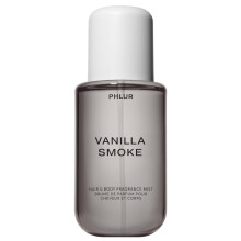 Phlur Vanilla Smoke Body Mist - Capelli e corpo nebbia per donne e uomini Fragranza - Cashmere Vanilla Body Spray con fagiolo tonka bergamotto di pep