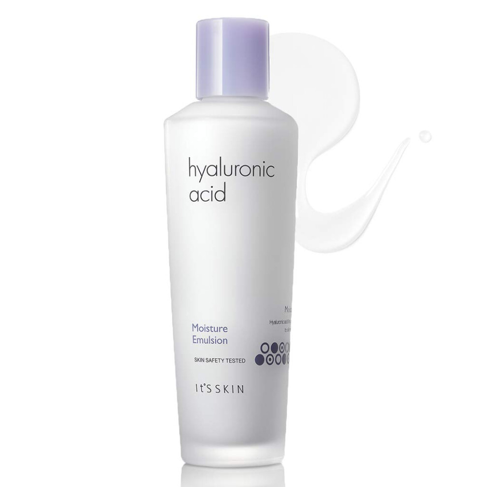 It's Skin Hyaluronic Acid Moisture Emulsion Face Emulsion Moisturizer For Healthy Skin Nourishing &Hydrating Dewy Glow Anti-Aging Lotion 5.07