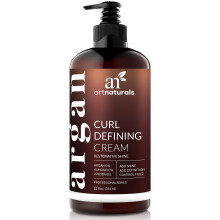 Artnaturals Locken definierende Creme, Feuchtigkeitscreme und Verstrker mit Mandel-Jojoba- und Arganl und natrlicher Frizz-Kontrolle fr Produkt