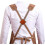 Men's Tool Apron Waxed Linen Carpenter Apron Heavy Duty Woodworking Workshop Kitchen Apron 18