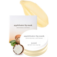 NOONI Applebutter Lip Mask met Shea Butter en Vitaminen | Koreaanse Overnachting Lipmasker, Hydraterende Lipbalsem