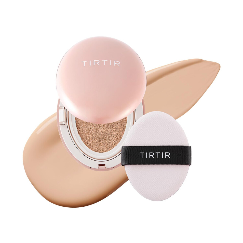 Tirtir Mask Fit All Cover Cushion Mini Mattifying Cushion Foundation Shade 21C Cool Ivory 4.5 G - Image 7