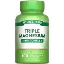 Nature's Truth, Triple Magnesium Komplex, 100 Schnellfreisetzungskapseln