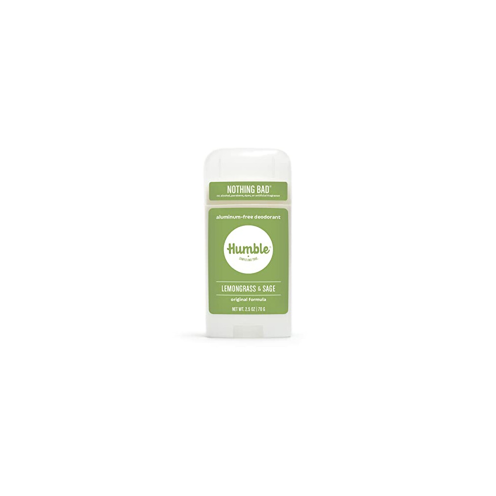 Humble Simple And Tr Humble Brands All Natural Aluminum Free Deodorant Stick For Women And Men Lasts All Day Safe And Certified Cruelty Free Lemongrass & Sage Pa