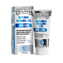 Sovereign Silver Natural Healing Gel - Huidverzorging voor genezing, vermindering van roodheid, minimalisering van acnelittekens en verlichting v
