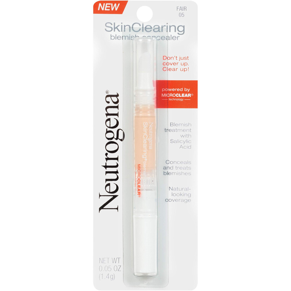 Neutrogena Skinclearing Blemish Concealer Fair 05 .05 Oz.