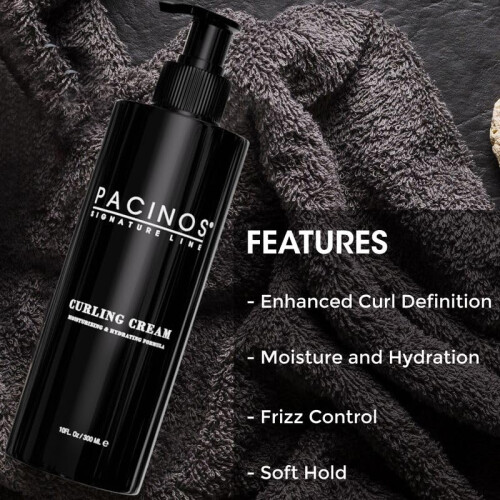 Pacinos Curling Cream - Heldagscreme til kr?llet h?r med blid formel 2