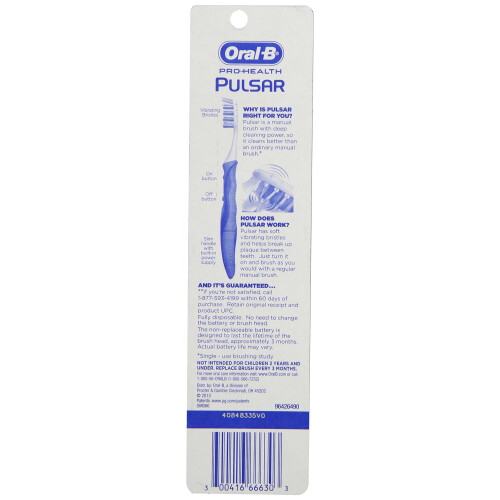 Oral-B Oral-B Pulsar Toothbrush 40 Soft 1