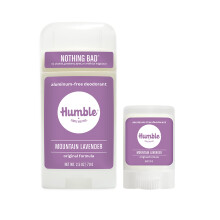 HUMBLE BRANDS Original Formula Aluminiumfreies Deodorant. Langanhaltende Geruchskontrolle mit Backpulver und therischen len. Berglavendel in Voll-