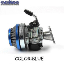 ATV 49cc Performance 19mm Carb Carburetor Air Filter Assembly for 2-stroke 47cc 49 Cc Mini Pocket Bike