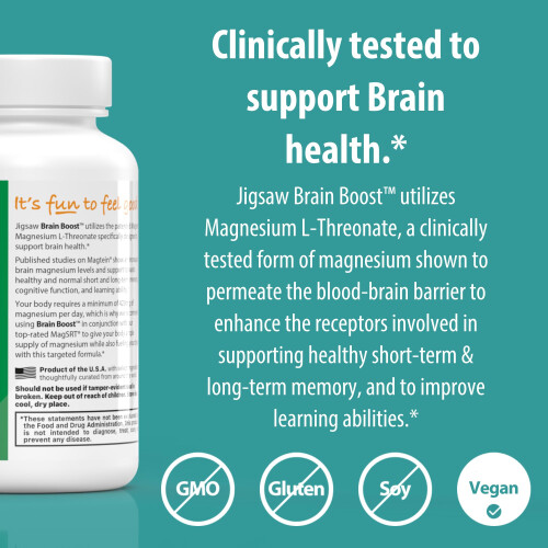 Jigsaw Health, Gehirn-Boost, 90 Kapseln 2