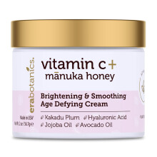 Fortschrittliche Vitamin-C-Gesichtscreme  Aufhellend und pflegend mit Jojobal, Kakadu-Pflaume, gegen feine Linien und Falten